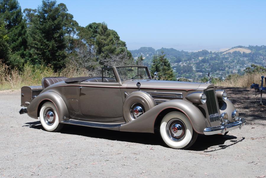  Packard Twelve Coupe Roadster 1937 года  (фото 32 из 34)